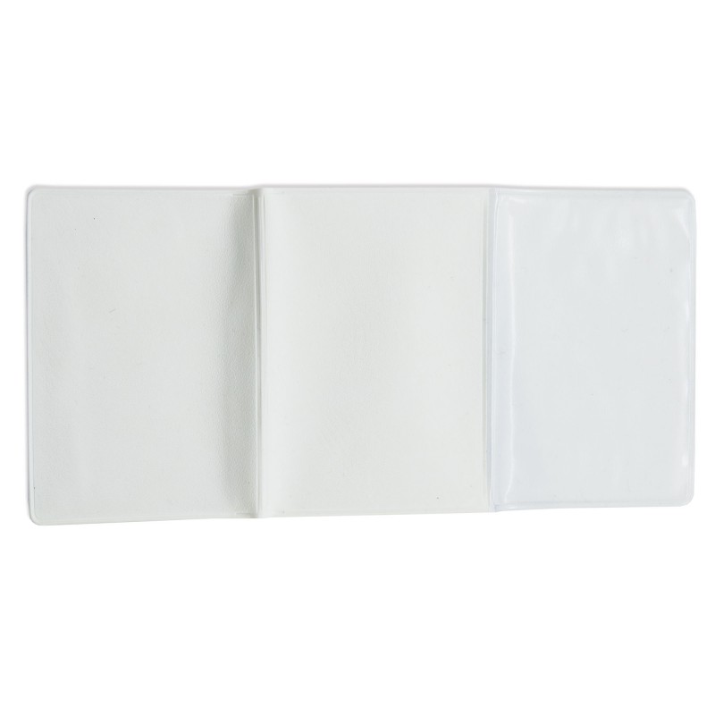 Porta tarjetas triple