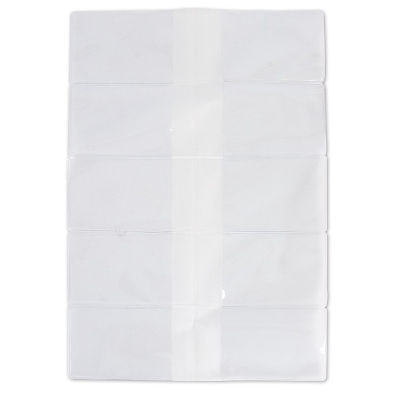 Funda para tarjetas doble