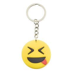 Pack de 10 llaveros de emoticonos