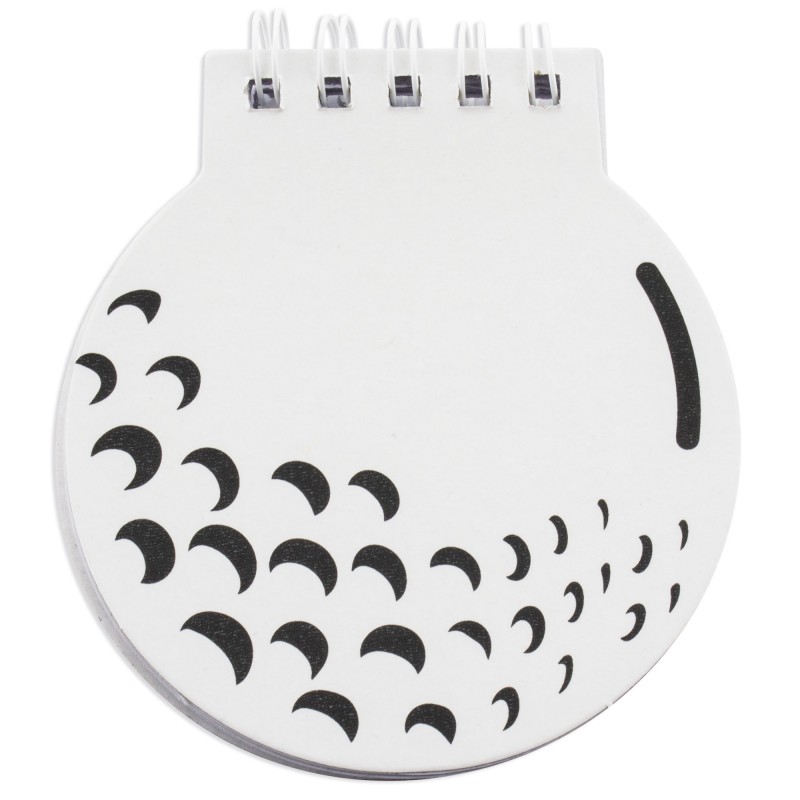 Libreta deportiva golf