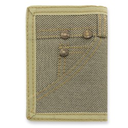 Cartera jeans marron