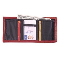 Cartera jeans marron