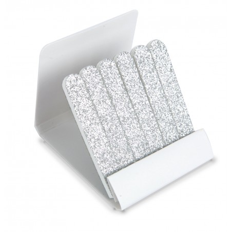 Estuche de limas plata