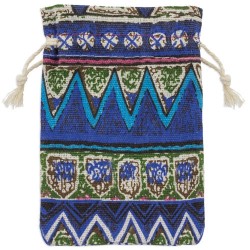 Bolsa de algodon etnica