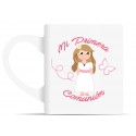 Taza mi primera comunión niño y niña