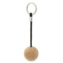 Llavero corcho con bola tridimensional