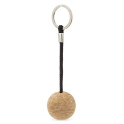Llavero corcho con bola tridimensional