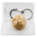 Llavero corcho con bola tridimensional