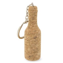 Llavero corcho botella tridimensional