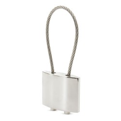 Llavero candado metalico