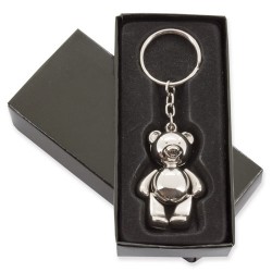 Llavero metalico teddy