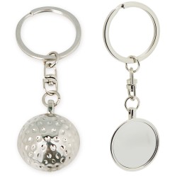 Llavero metalico golf