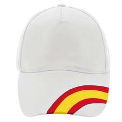 Gorra nacional 5 paneles bl