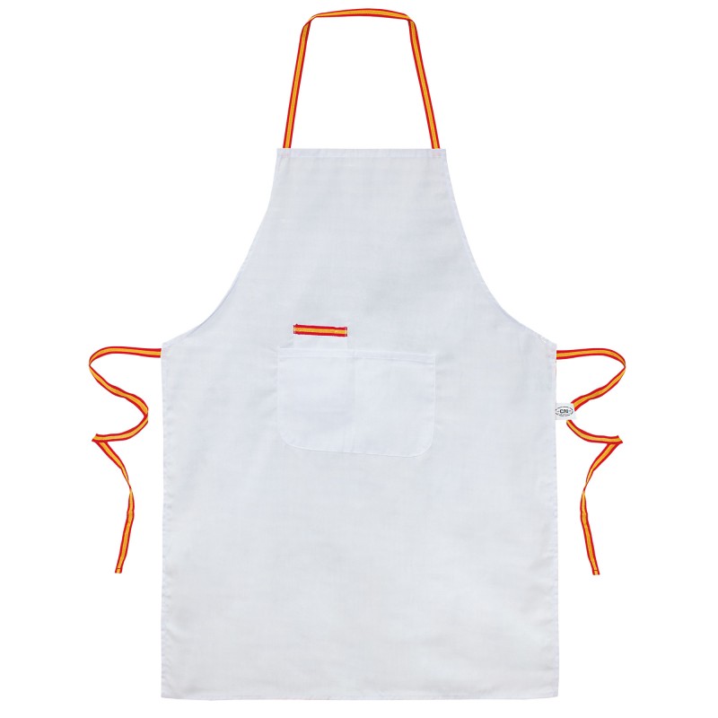 Delantal algodon y poliester tcbandera