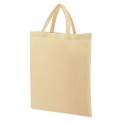 Bolsa de asas cortas 100% algodon