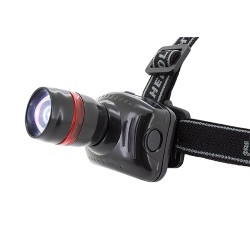 Linterna frontal zoom 4 funciones