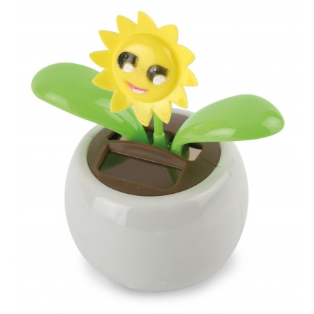 Maceta eco solar girasol