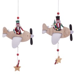 Colgante avión madera 2 m 12 50 x 0 80 x 28 50 cm