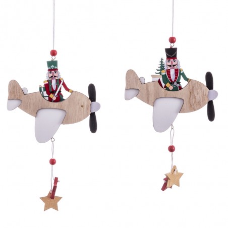 Colgante avión madera 2 m 12 50 x 0 80 x 28 50 cm