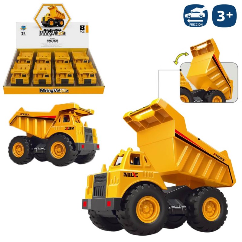 Camión volquete fricción 11 60 x 8 50 cm