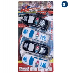 S 4 coche policía fricción 11 50 cm