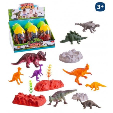 S 15 dinosaurio pvc 7 cm