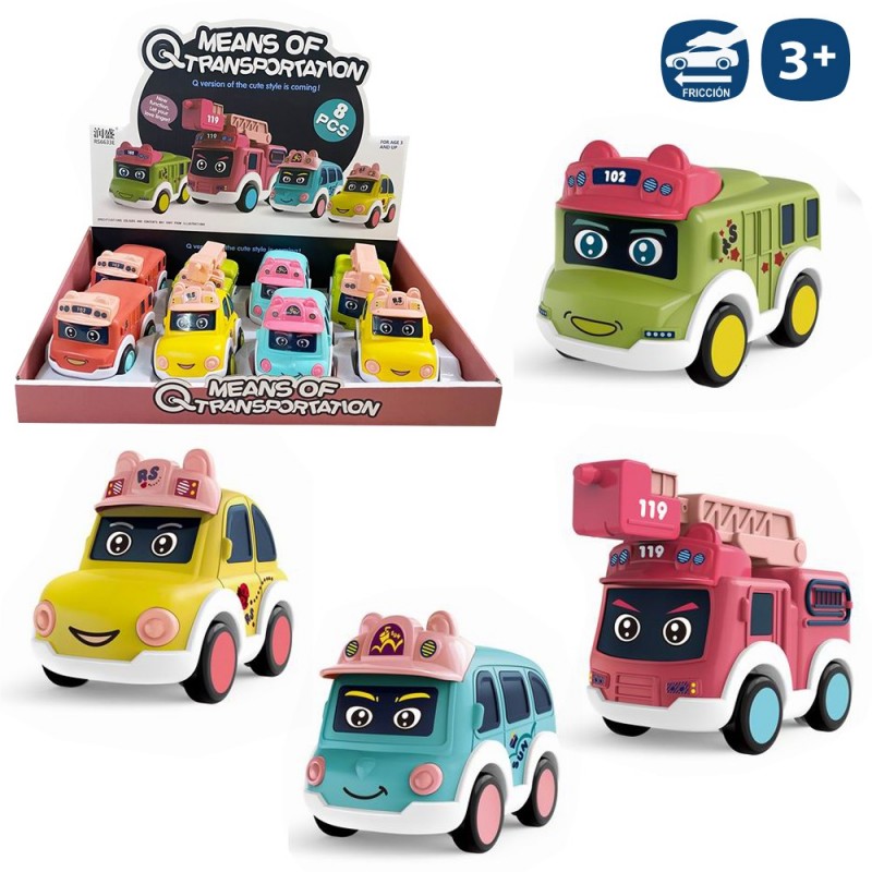 Autobús fricción 4 m 12 60 x 11 x 9 10 cm