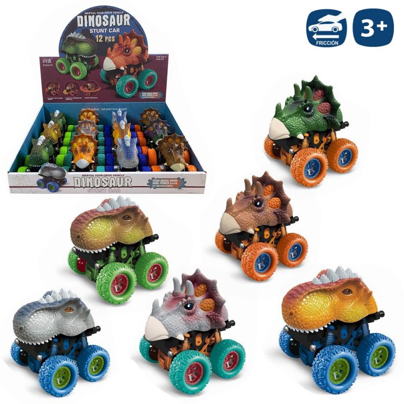 Camión dinosaurios megafricción 6 m 9 10 x 8 70 x 10 cm