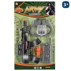 S 5 metralleta militar con accesorios