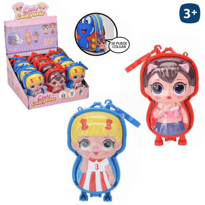 Monedero y llavero 2 m 6 50 x 11 50 cm