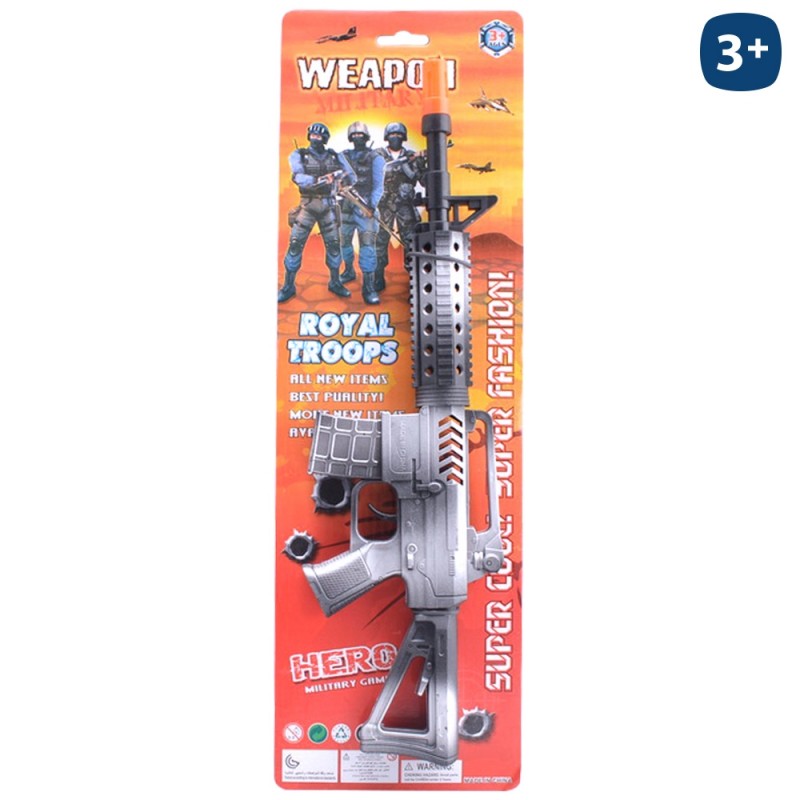 Metralleta camuflaje 39 cm