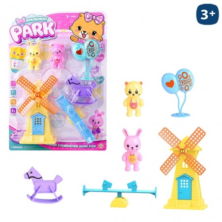 S 2 figura animal con mobiliario