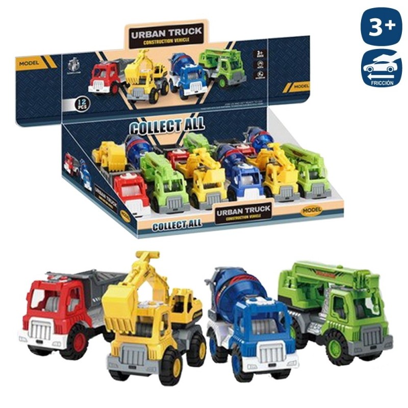 Camión obras públicas fricción 4 m 13 cm