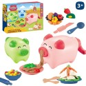 Conjunto plastilina cerdito 13 50 x 7 50 x 8 cm
