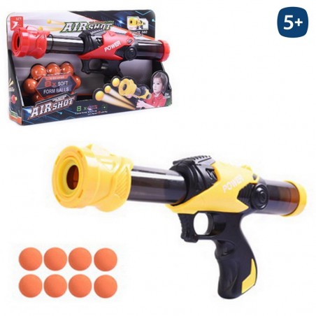 Metralleta lanzabolas foam 2 c 31 50 x 6 x 15 50 cm