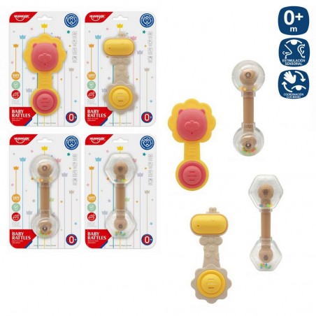 Mordedor sonajero infantil 4 m 6 90 x 13 20 x 3 10 cm