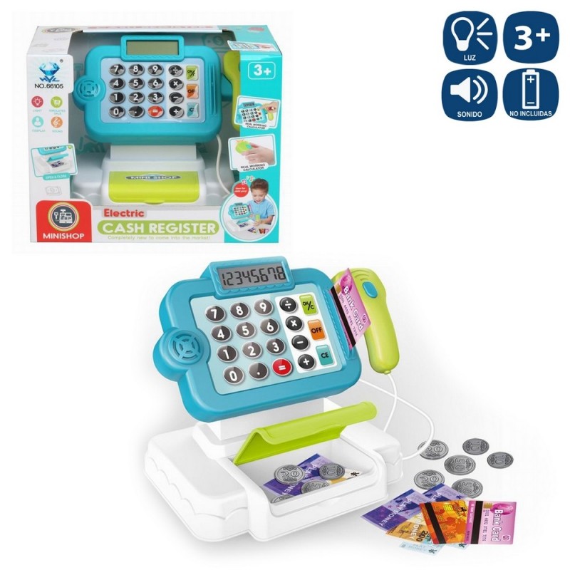Caja registradora luz y sonido 19 50 x 13 80 x 15 80 cm