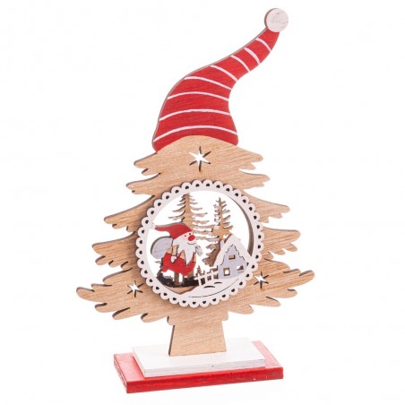 Peana figuras gorro madera 13 50 x 4 50 x 20 50 cm