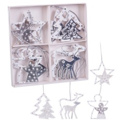 S 8 colgante madera 6 cm