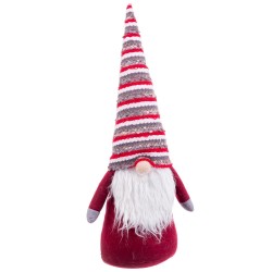 Papa noel gorro rojo 47 cm