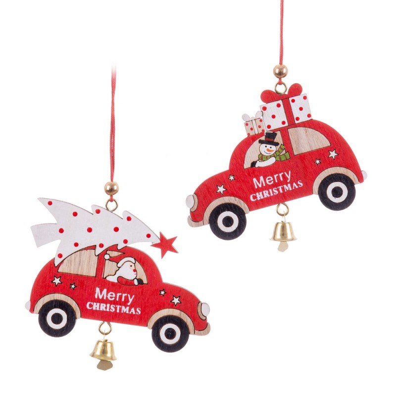 Colgante coches madera 2 m 9 x 6 80 x 0 50 cm