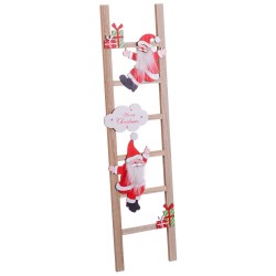 Escalera papa noel escalera madera 17 x 1 80 x 60 cm