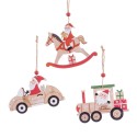 S 3 colgante vehículos madera 33 x 16 x 0 50 cm