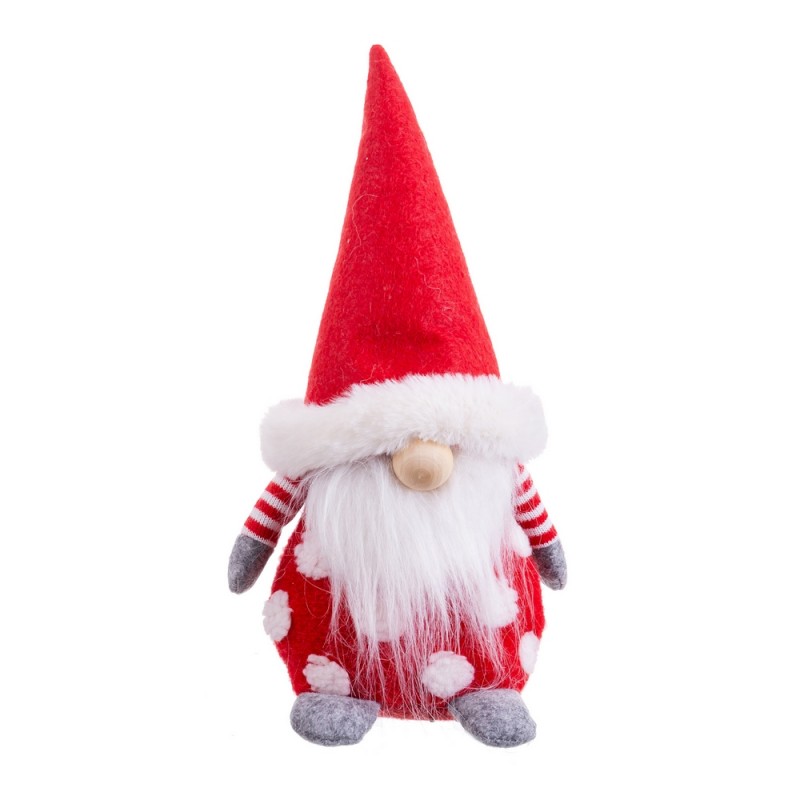 Papa noel sentado lunares 26 cm
