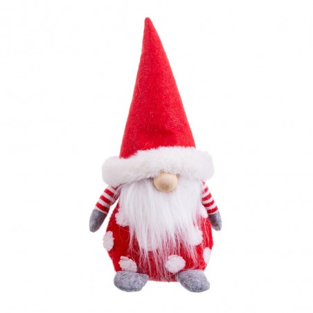 Papa noel sentado lunares 26 cm
