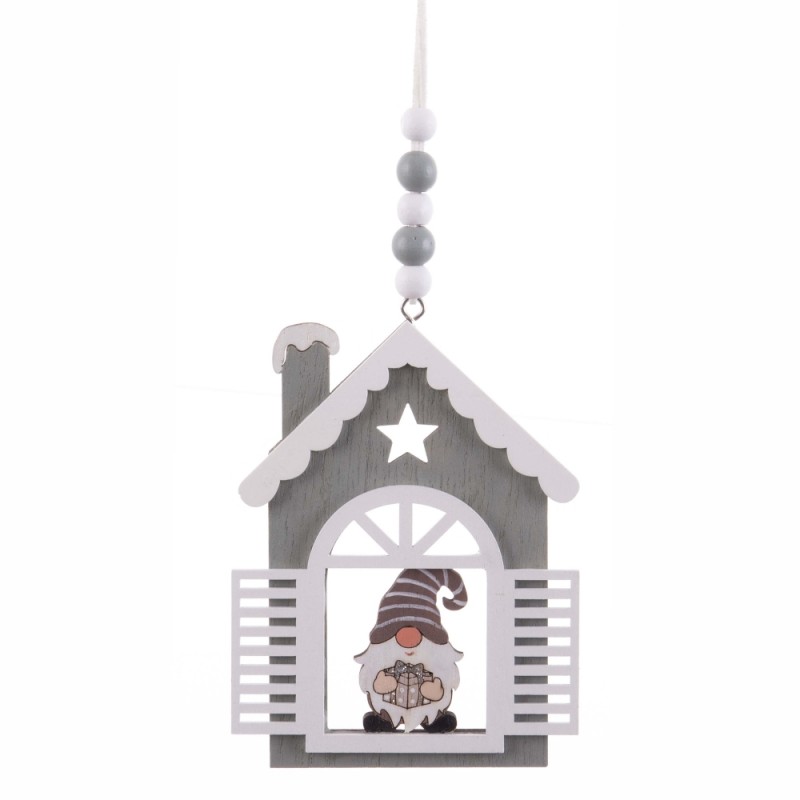 Colgante ventana madera 12 x 9 20 x 0 70 cm