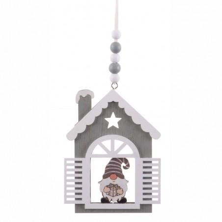 Colgante ventana madera 12 x 9 20 x 0 70 cm