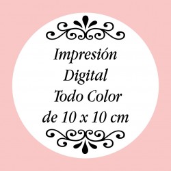 Petaca para boda personalizada a todo color con texto personalizado