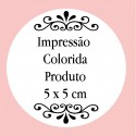 Personalización con impresión digital con texto foto o logo a todo color de 5 x 5 cm