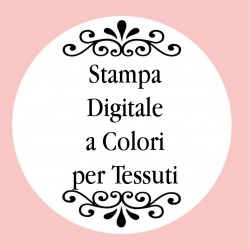 Personalización con impresión digital con texto foto o logo a todo color para textil